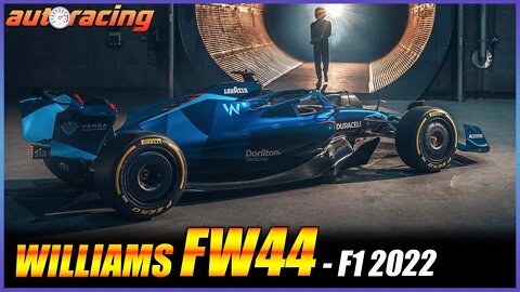 WILLIAMS FW44 | A EQUIPE WILLIAMS APRESENTA SEU CARRO PARA TEMPORADA 2022 DE F1