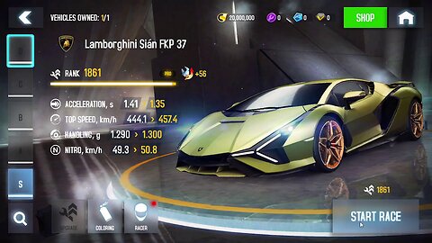 Lamborghini Sian FKP37 | Season 9: BEYOND | Asphalt 8: Airborne