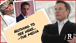 Elon Musk slams media for Epstein cover-up | Redacted with Natali and Clayton Morris