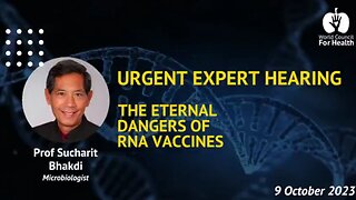 ( -0600 ) Dr. Bhakdi on the DNA Fragment Horror Scenario Unfolding - "That Person Is Either Incredibly Ignorant or Endlessly Evil"