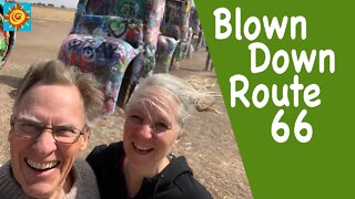 Gettin' Blown Down Route 66 | Traveling in Our Short-Body RAM ProMaster 136 Van to Washington DC