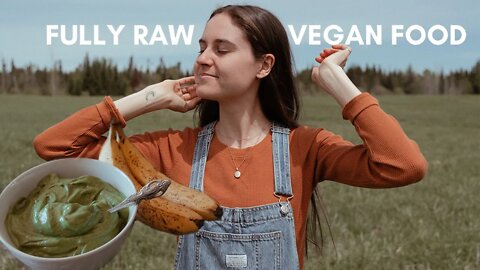 What I Eat In A Day | Raw Vegan Mono Meals