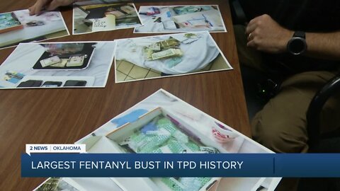 Tulsa police release new details on historic fentanyl bust