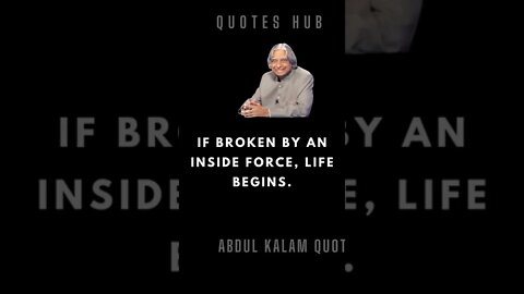 Top Inspirational Quotes on Life || Dr. APJ Abdul Kalam || #quotes || #shorts