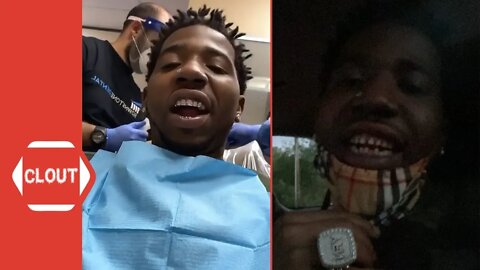 YFN Lucci Gets His Diamond Grillz Removed!