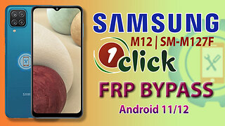 Samsung M12 (SM-M127f) FRP Bypass 1 Click | All Samsung Google Account Bypass Android 11