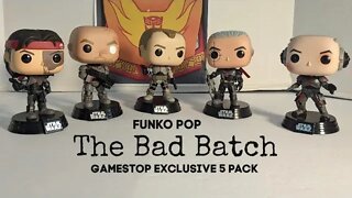 Funko Pop! Star Wars The Bad Batch *GameStop Exclusive 5 Pack Set* Rodimusbill Review