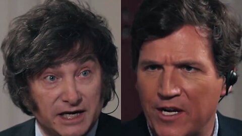 Highlights From Tucker Carlson and Javier Milei - Trump, Pope, Socialism, Abortion and More!