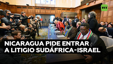 Nicaragua solicita permiso para intervenir en demanda de Sudáfrica contra Israel
