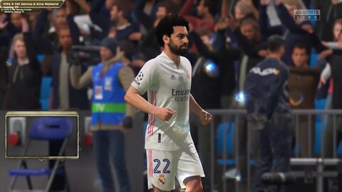 FIFA 21 Manager's Career#37 Semifinal Champions League Real Madrid vs Olympique Lyon