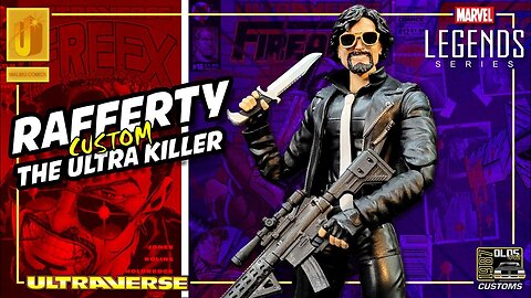 Custom Marvel Legends Ultraverse Rafferty "The Ultra Killer" | Action Figure Review | Showcase