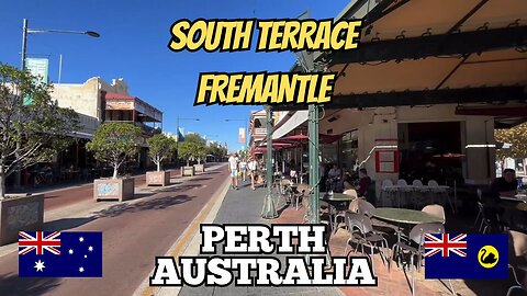 Exploring Perth Australia | City Walking Tour | South Terrace Fremantle