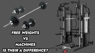 MACHINES VS FREE WEIGHTS - WHICH IS BETTER? IS THEIR ANY DIFFERENCE?