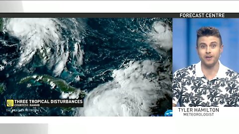 A tropical round-up across the Atlantic, three disturbances and counting