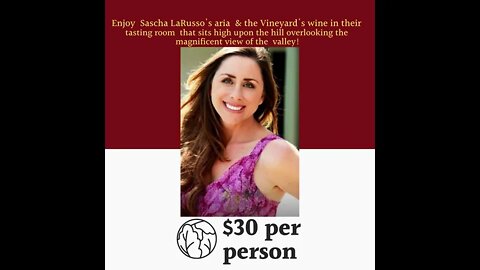 Sascha LaRusso Wine & Opera Ticket Estate d'Iacobelli Vineyard