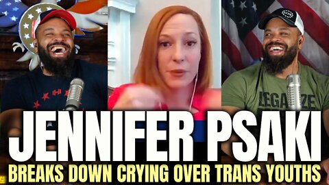 Jennifer Psaki Breaks Down Crying Over Trans Youths