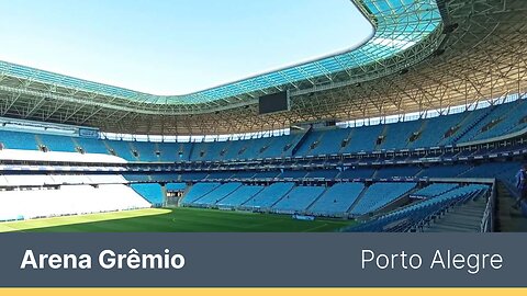 O que fazer em Porto Alegre? Conheça a Arena do Grêmio. #grêmio #portoalegre #destinosimperdíveis