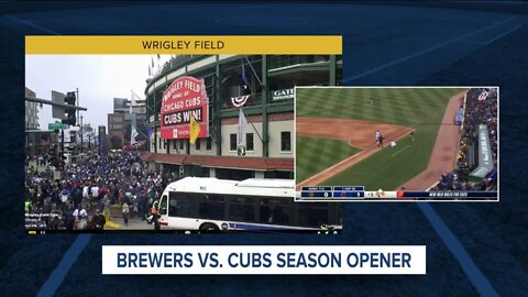 Chicago Cubs beat Milwaukee Brewers 4-0 on opening day