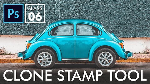 Clone Stamp Tool - Adobe Photoshop for Beginners - Class 6 - Urdu / Hindi