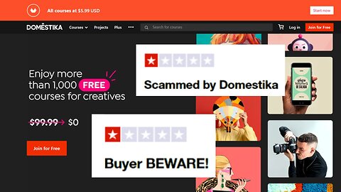 Domestika Sneaky Subscriptions Exposed 🚨 BUYER BEWARE!