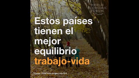 Estos países tienen el mejor equilibrio trabajo vida