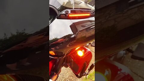 Love the look of my @Custom Dynamics lighting on my Harley Davidson Road Glide