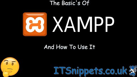 The Basics Of XAMPP And How To Use It (@youtube, @ytcreators)