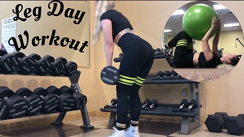 Leg Day Workout: Glute/Hamstring Concentrated!
