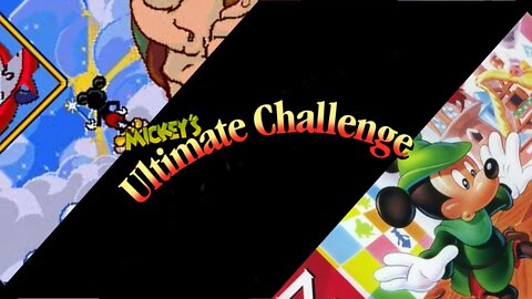 Mickeys Ultimate Challenge - All 3 Difficulties - (Genesis) - 1994