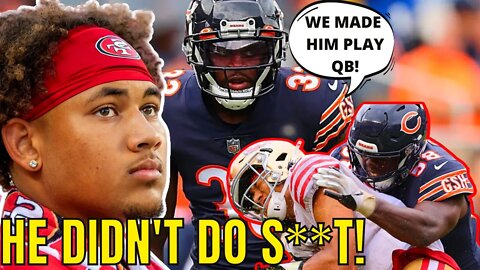 Chicago Bears DB Jaylon Johnson DESTROYS Trey Lance?! Bears "DARED" Him To Play QB?! 49ers LOSE!