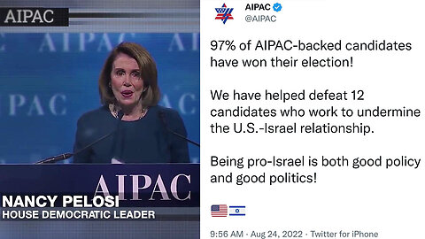How Israel's AIPAC controls American Politics, Politicians & Foreign Policy 🦅⛓️✡️️
