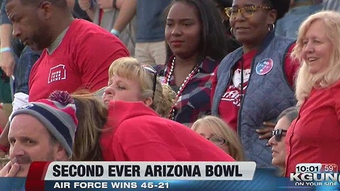 Air Force Wins Second Arizona Bowl -- Inside the Stadium