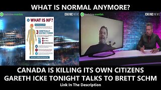 WHAT IS NORMAL ANYMORE? CANADA IS KILLING ITS OWN CITIZENS - GARETH ICKE TONIGHT TALKS TO BRETT SCHM