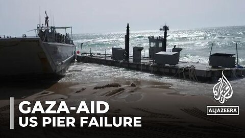 Washington investigates the reasons behind the failure of the US humanitarian pier