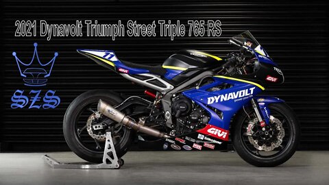 2021 Dynavolt Triumph Street Triple 765 RS
