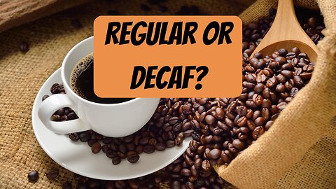 Putting an End to the Debate, Regular or Decaf - an Audio Podcast