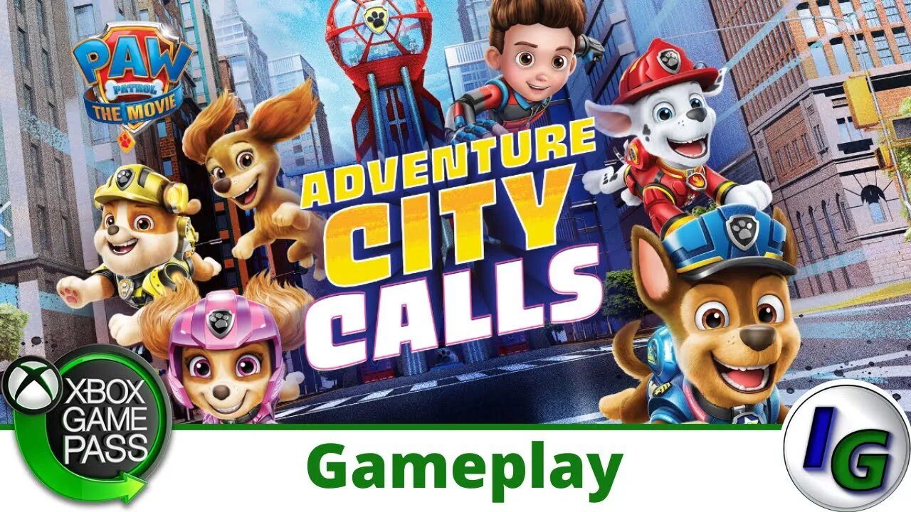 PAW Patrol The Movie: Adventure City Calls Gameplay on Xbox Game Pass