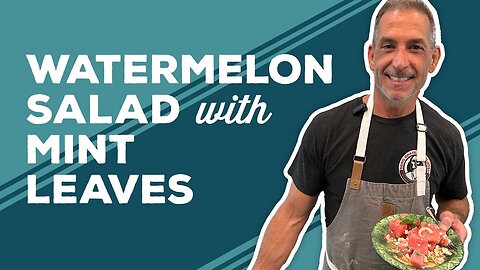 Love & Best Dishes: Watermelon Salad With Mint Leaves Recipe| GM Recipes ✅