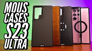 Mous Case Samsung Galaxy S23 Ultra Case Lineup