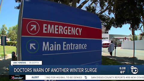 San Diego doctors warn of another winter COVID surge