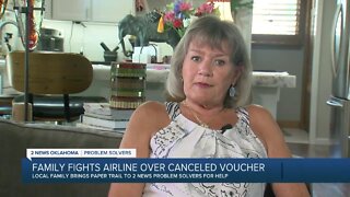 Family Fights Airline Over Canceled Voucher