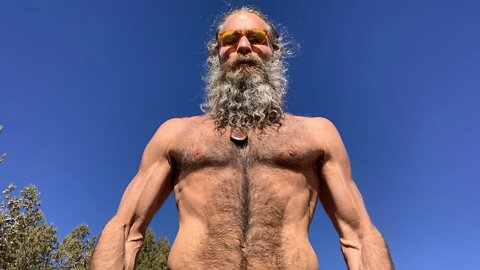 🌈 Sunbathing, skin care, breath work and Chi gong in the vortex baby!