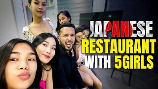 Japanese Restaurant with 5 Girls