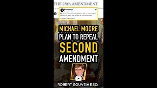 Michael Moore wants to Repeal the Second Amendment #shorts