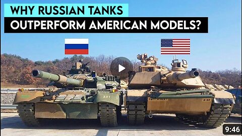Kuinka venäläiset tankit ovat parempia kuin amerikkalaiset tankit?
