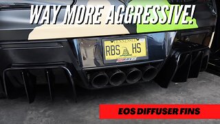 Corvette EOS Diffuser Install ***WAY MORE AGGRESSIVE***