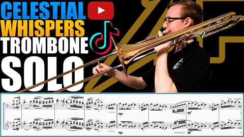 Mundy's "Celestial Whispers" (Trombone Pop Duet Play Along) - Lukas Helsel