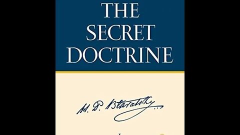 The Secret Doctrine by H.P. Blavatsky Vol 1 Proem