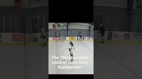 TJ Goes “Coast to Coast” in a 3 on 3 pick up adult hockey game!