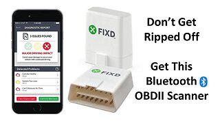 Don't Get Ripped Off - OBDII Bluetooth Code Reader From FIXD